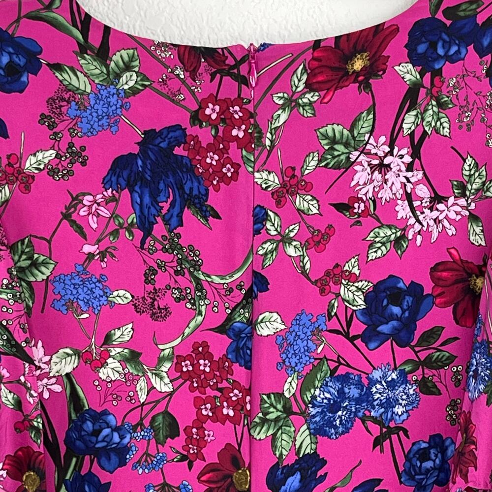 Hatch The Grace Dress Pink Queen Floral V-Neck Maternity Mini 3 L Designer Boho - Picture 10 of 16